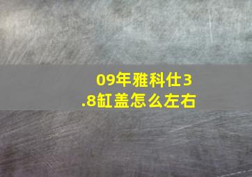 09年雅科仕3.8缸盖怎么左右