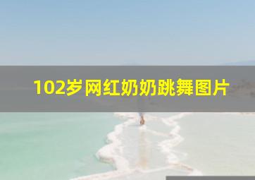 102岁网红奶奶跳舞图片