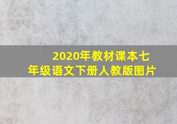 2020年教材课本七年级语文下册人教版图片