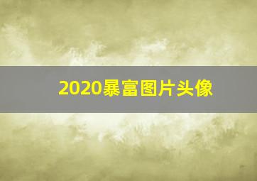 2020暴富图片头像