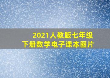 2021人教版七年级下册数学电子课本图片