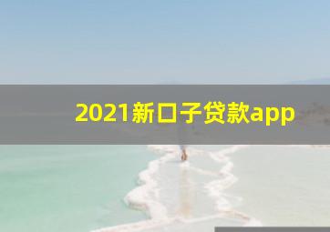 2021新口子贷款app