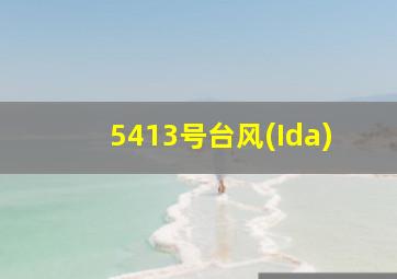 5413号台风(Ida)