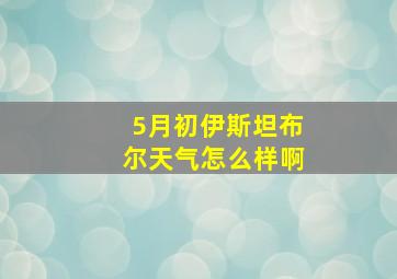 5月初伊斯坦布尔天气怎么样啊