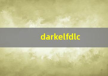 darkelfdlc