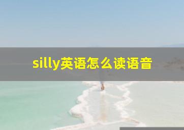 silly英语怎么读语音