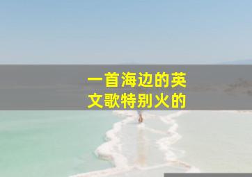 一首海边的英文歌特别火的