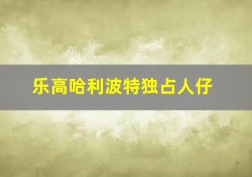 乐高哈利波特独占人仔