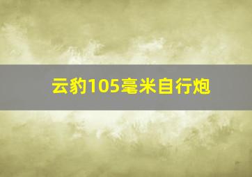 云豹105毫米自行炮