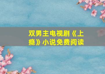 双男主电视剧《上瘾》小说免费阅读