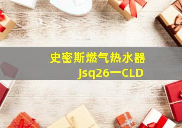 史密斯燃气热水器Jsq26一CLD