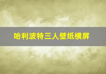 哈利波特三人壁纸横屏