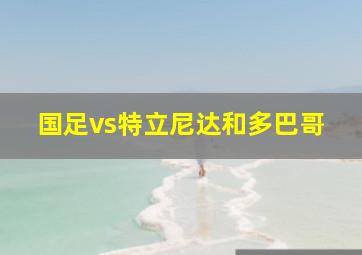 国足vs特立尼达和多巴哥