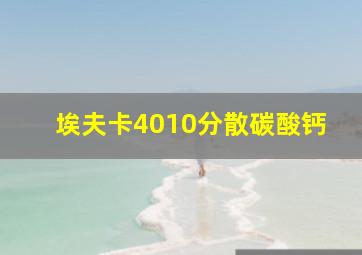 埃夫卡4010分散碳酸钙