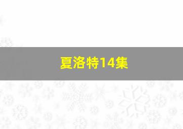 夏洛特14集