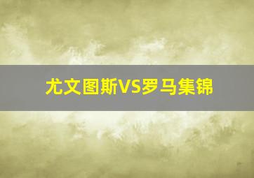 尤文图斯VS罗马集锦