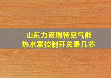 山东力诺瑞特空气能热水器控制开关是几芯