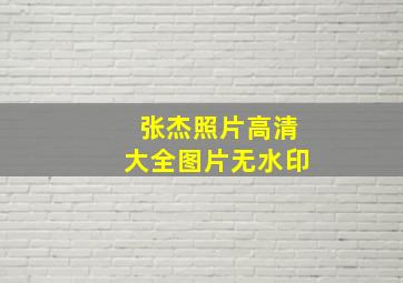 张杰照片高清大全图片无水印