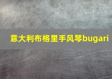 意大利布格里手风琴bugari