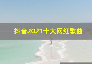 抖音2021十大网红歌曲