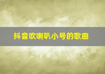 抖音吹喇叭小号的歌曲