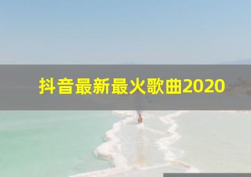 抖音最新最火歌曲2020