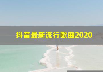 抖音最新流行歌曲2020