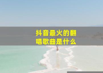 抖音最火的翻唱歌曲是什么