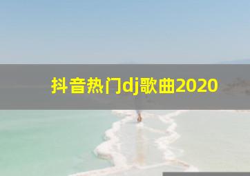 抖音热门dj歌曲2020