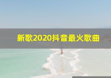 新歌2020抖音最火歌曲