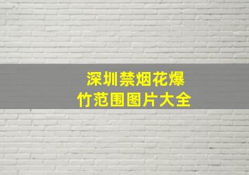 深圳禁烟花爆竹范围图片大全