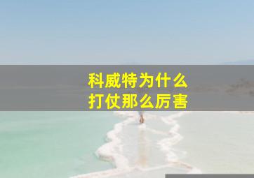 科威特为什么打仗那么厉害