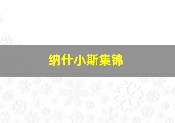 纳什小斯集锦