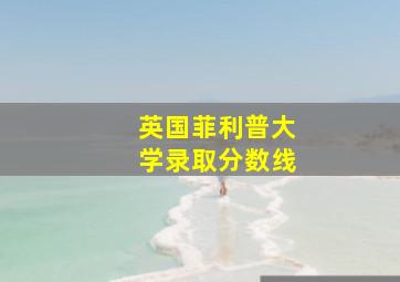 英国菲利普大学录取分数线