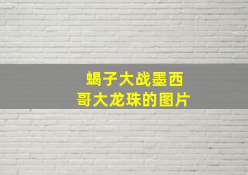 蝎子大战墨西哥大龙珠的图片