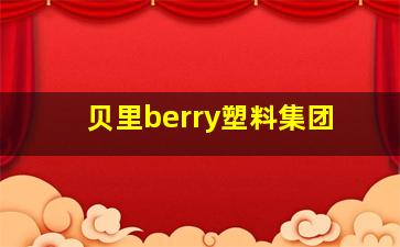 贝里berry塑料集团