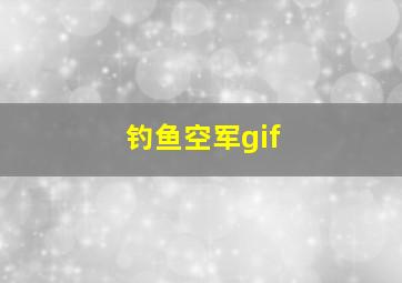 钓鱼空军gif