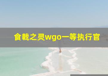 食戟之灵wgo一等执行官