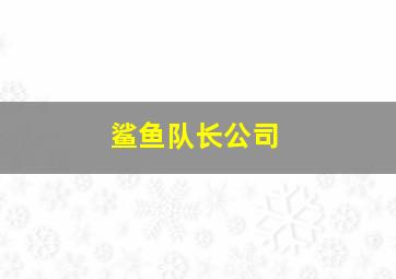 鲨鱼队长公司